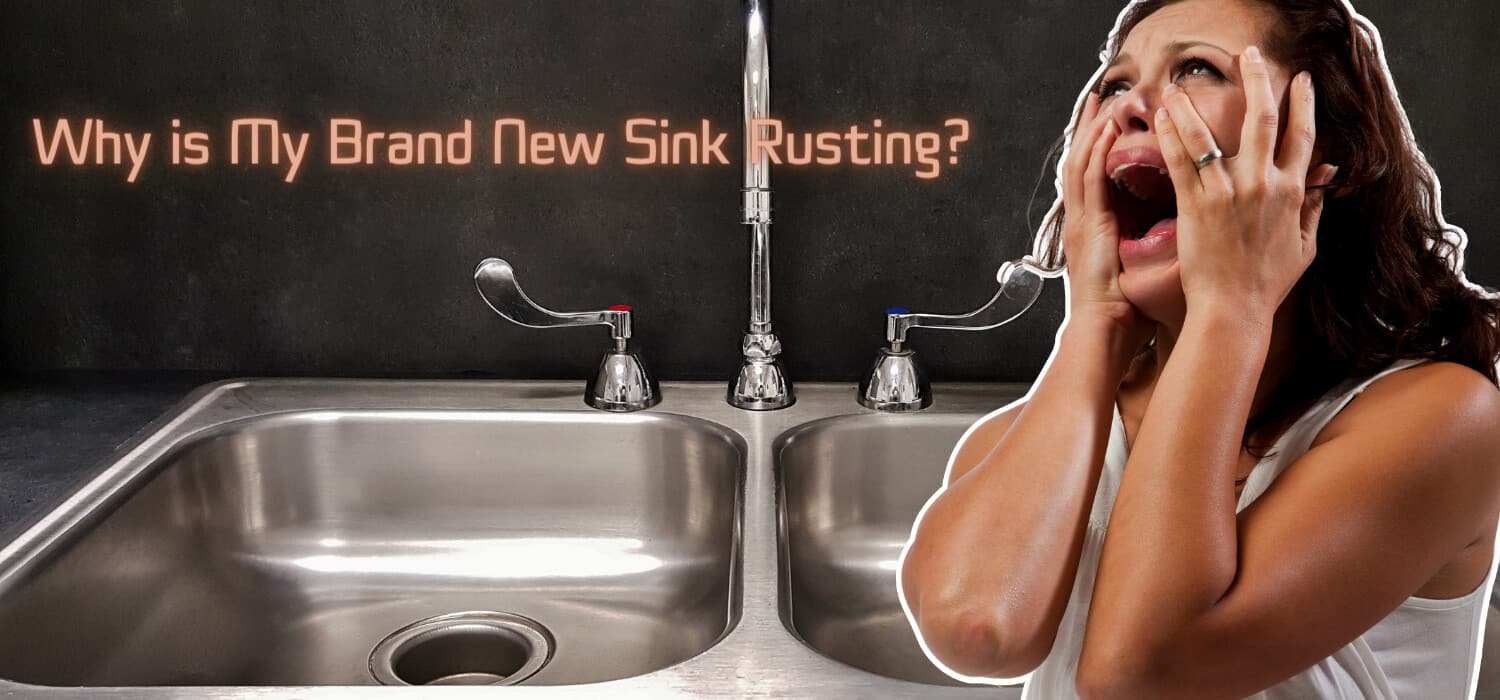 why is my brand new sink rusting image